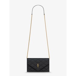 Paris leather crossbody bag with metal Cassandre logo