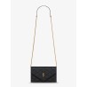 Paris leather crossbody bag with metal Cassandre logo