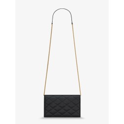Paris leather crossbody bag with metal Cassandre logo