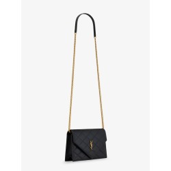 Paris leather crossbody bag with metal Cassandre logo