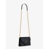 Paris leather crossbody bag with metal Cassandre logo
