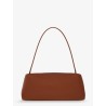Hug East-West Leather Shoulder Bag