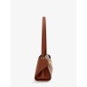Hug East-West Leather Shoulder Bag