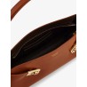 Hug East-West Leather Shoulder Bag