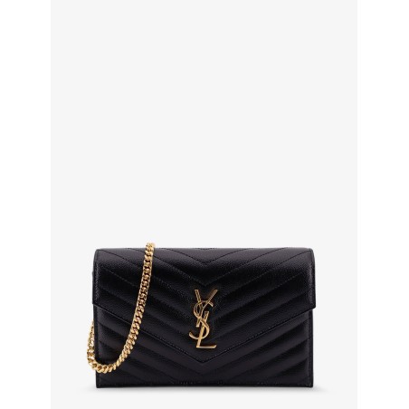 Cassandre Envelope Clutch Crossbody  Bag with Chain