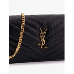 Cassandre Envelope Clutch Crossbody  Bag with Chain