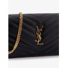 Cassandre Envelope Clutch Crossbody  Bag with Chain