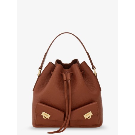 Leather Bucket Bag