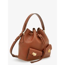 Leather Bucket Bag