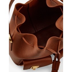 Leather Bucket Bag