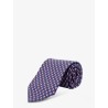 Cyrus silk tie with Shark print