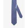 Cyrus silk tie with Shark print