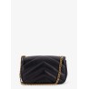 Loulou Mini leather crosbody bag with chevron stitching