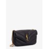 Loulou Mini leather crosbody bag with chevron stitching