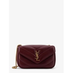 Loulou Mini crossbody bag with chevron stitching