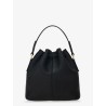 Leather bucket bag