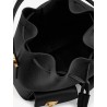 Leather bucket bag