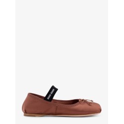 Satin ballerinas