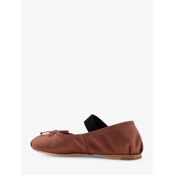 Satin ballerinas