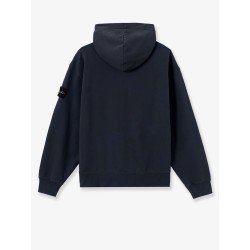 Oversize biologic cotton sweatshirt with zip
