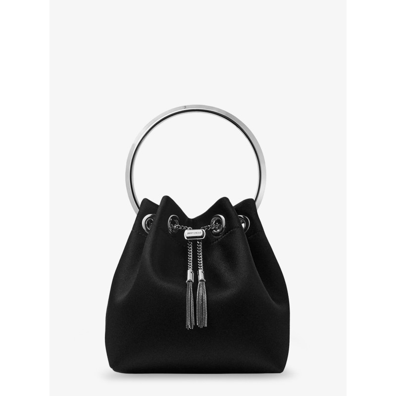 Bon Bon satin bucket bag
