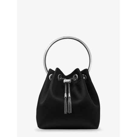 Bon Bon satin bucket bag