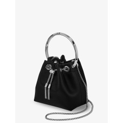 Bon Bon satin bucket bag