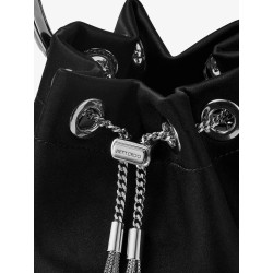 Bon Bon satin bucket bag