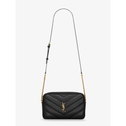 Loulou matelassé leather crossbody bag