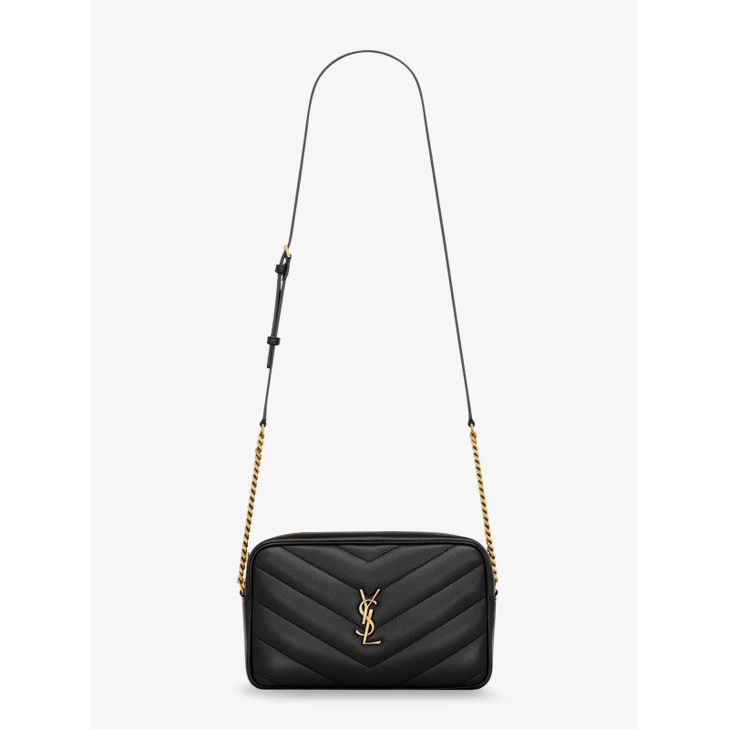 Loulou matelassé leather crossbody bag