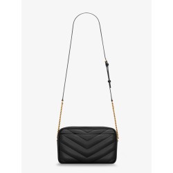 Loulou matelassé leather crossbody bag