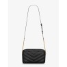 Loulou matelassé leather crossbody bag