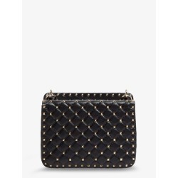 Rockstud Spike leather crossbody bag with iconic all-over studs