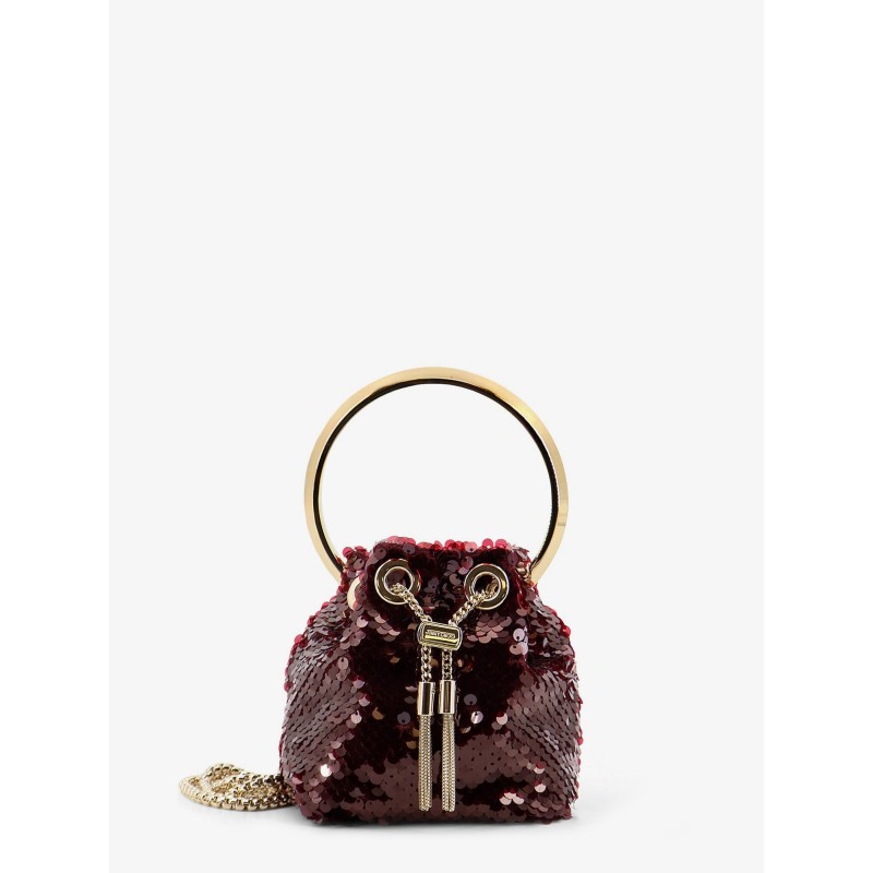 Micro BonBon crossbody bag with all-over sequins
