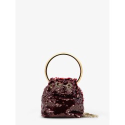 Micro BonBon crossbody bag with all-over sequins