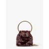 Micro BonBon crossbody bag with all-over sequins