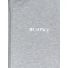 Oversize cotton sweatshirt with zip closure