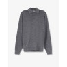 Cashmere and silk polo shirt