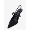 Leather and suede pumps