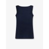 Ribbed cotton tank top