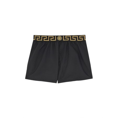 SHORT DA MARE CON BORDO "GRECA"