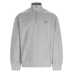 FELPA "FOX HEAD" CON ZIP