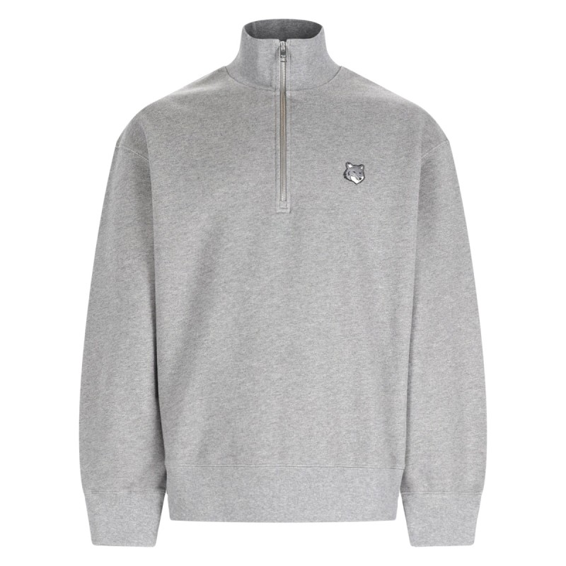 FELPA "FOX HEAD" CON ZIP