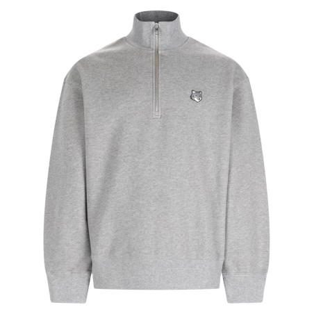 FELPA "FOX HEAD" CON ZIP