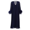 CHIFFON MIDI DRESS