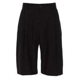 SHORTS IN COTONE MISTO LINO