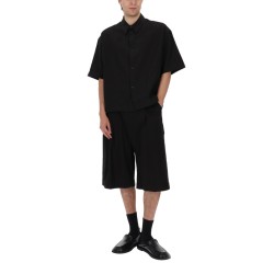 SHORTS IN COTONE MISTO LINO