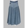 GONNA IN DENIM PATCHWORK