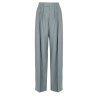 PANTALONE A SIGARETTA SARTORIALE IN GABARDINE DI LANA