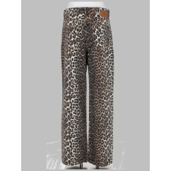 JEANS CON STAMPA ANIMALIER